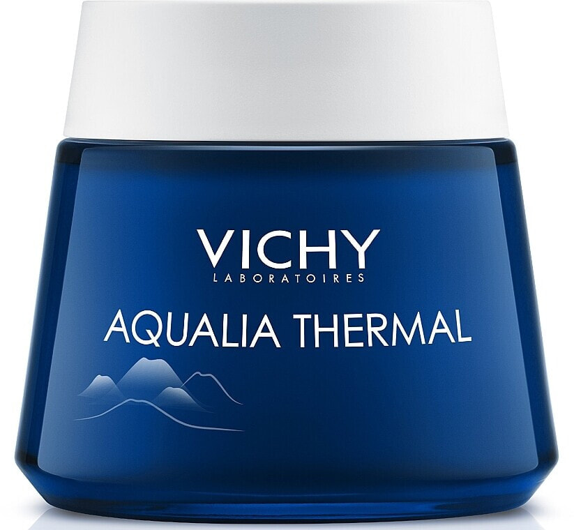 Feuchtigkeitsspendendes und regenerierendes Gesichtscreme-Gel für die Nacht - Vichy Aqualia Thermal Night SPA