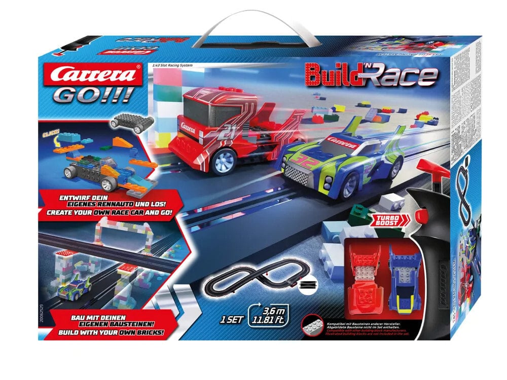 Гоночный трек Carrera Go: Build 'n Race 3,6 м, 20062529