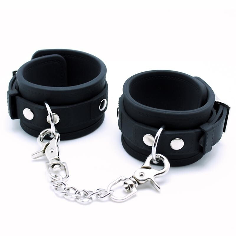 Наручники или фиксатор для БДСМ Rimba Latex Play Cuffs