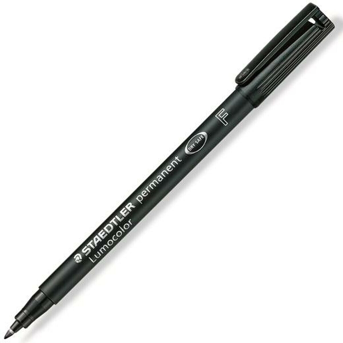 Permanent marker Staedtler 318-9 Black (10 Units)