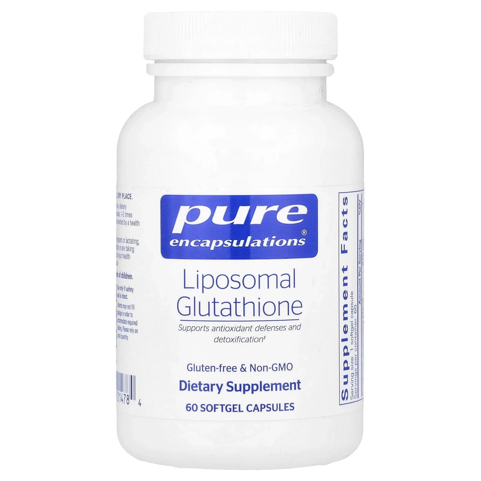 Liposomal Glutathione, 60 Softgel Capsules