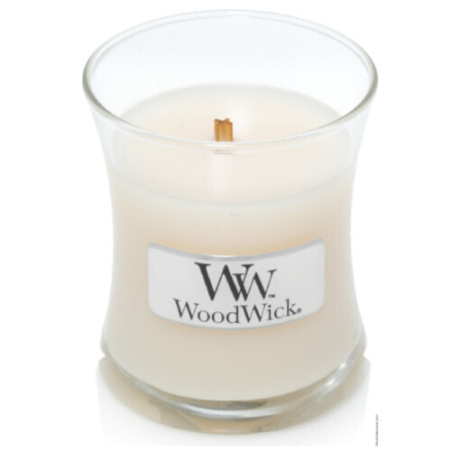 Woodwick White Honey Aroma Candle Ароматическая свеча с ароматом апельсина с ванильной орхидеей и жареной карамелью 85 г