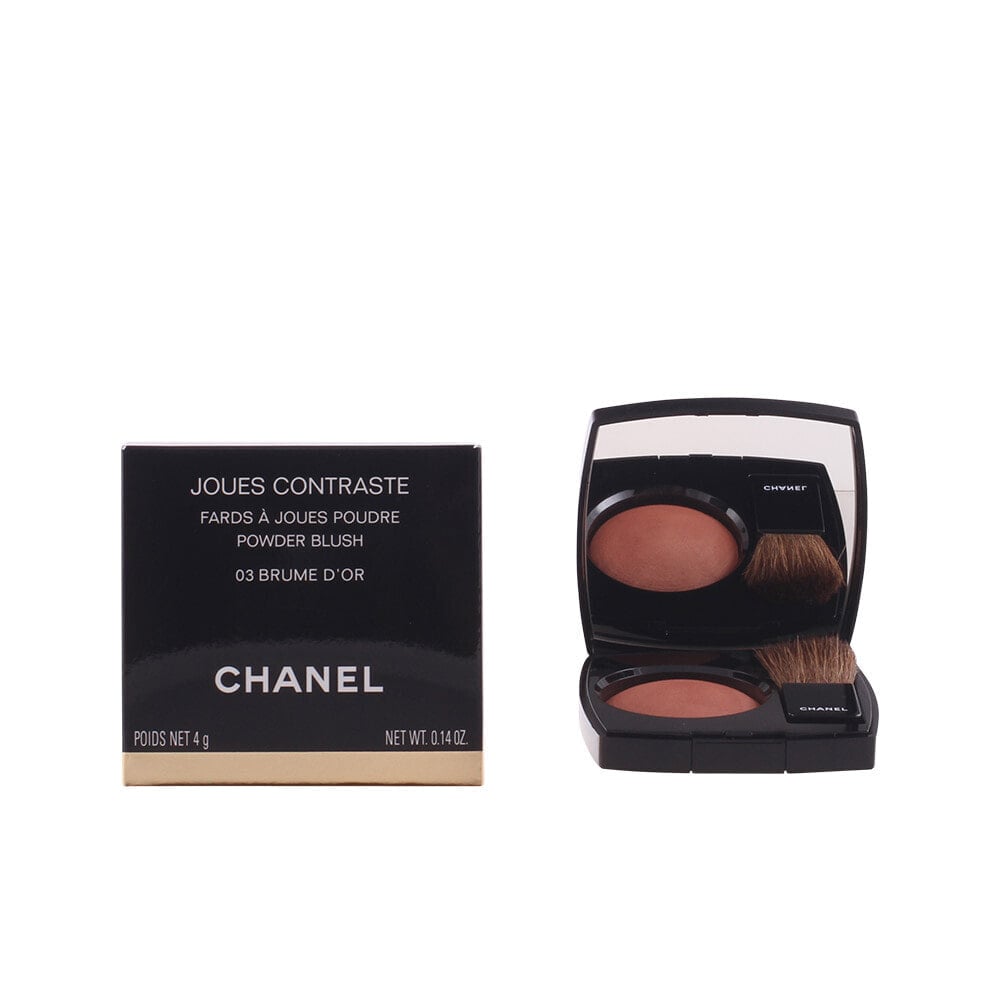 Chanel Joues Contraste Compact Blush 03-brume d'or Компактные румяна с кисточкой  4 г