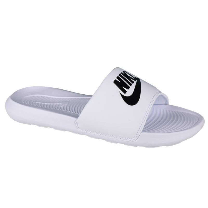 Мужские шлепанцы белые резиновые для бассейна Nike Victori One Shower Slide M CN9675-100