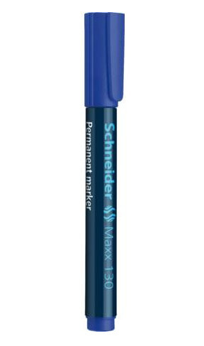 Schneider Schreibgeräte Permanentmarker Maxx 130 1-3mm blau Rundspitze