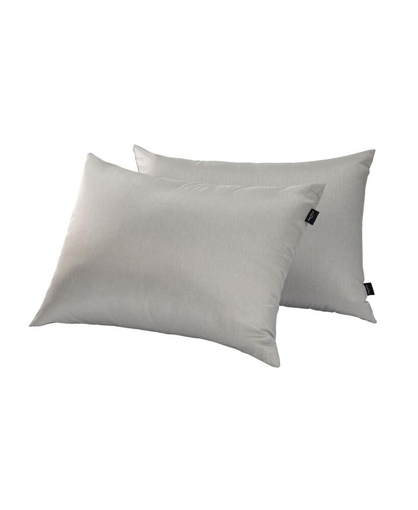 Nautica home Charcoal Fusion 2 Pack Pillows, Standard