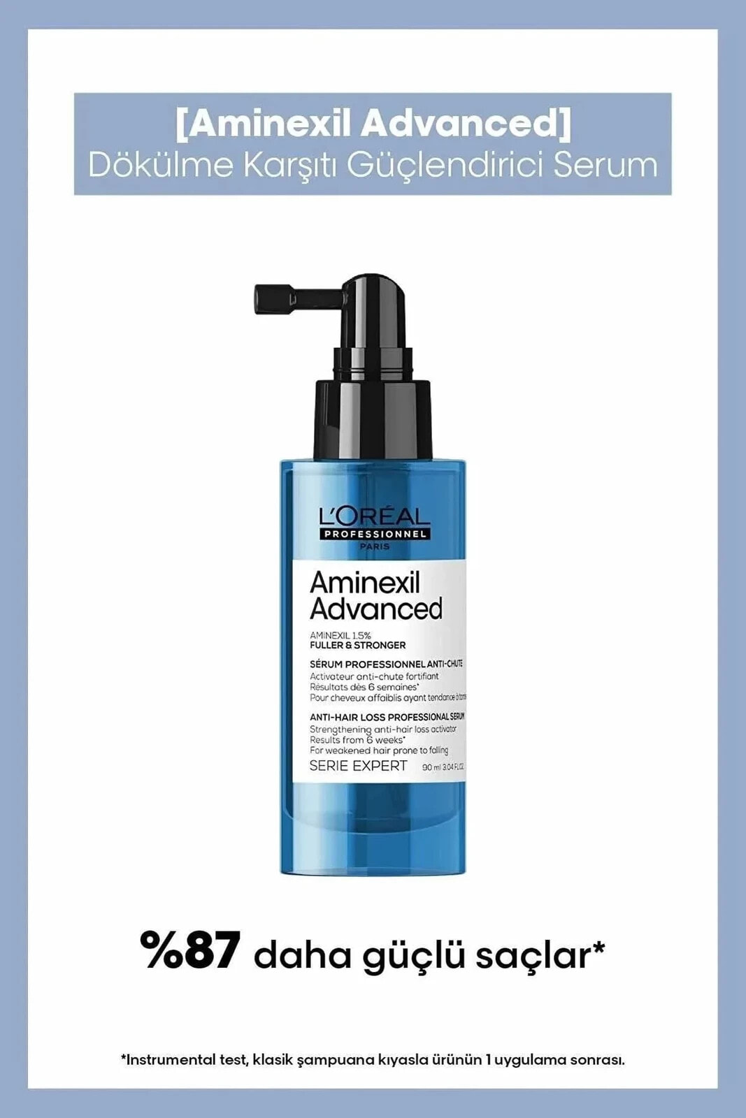 FranceSerie Expert Aminexil Advanced //Fortifiant Anti-Chute 90mleva//hairdresser42