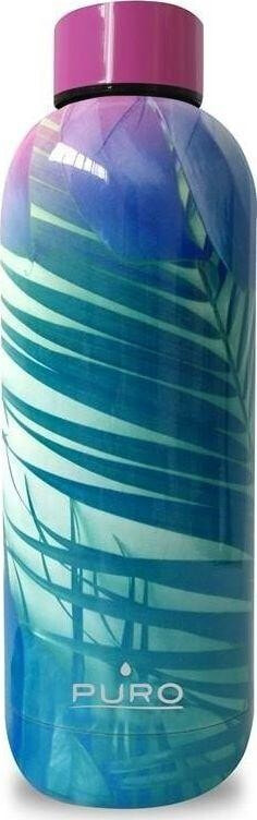 Puro Hot & Cold 500ml StreetArt Thermal Bottle - Paint Light Blue