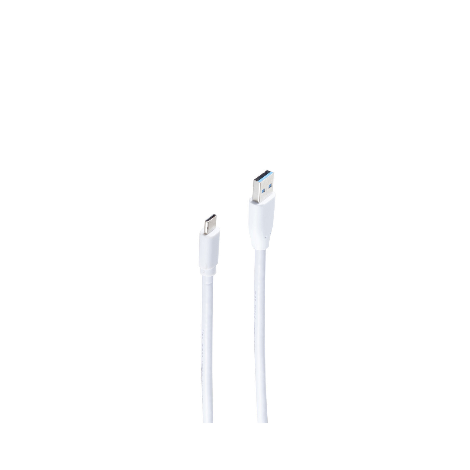 SHVP BS1331186 - USB Kabel 3.0 A Stecker> C weiß 1.8m - Cable - Digital