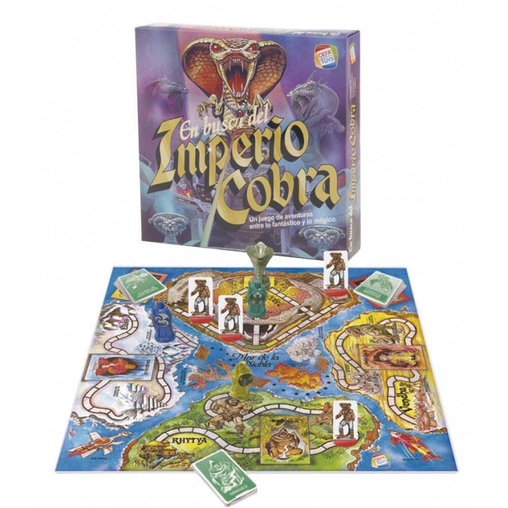 CEFA TOYS In Search Of The Vintage Cobra Empire Board Game