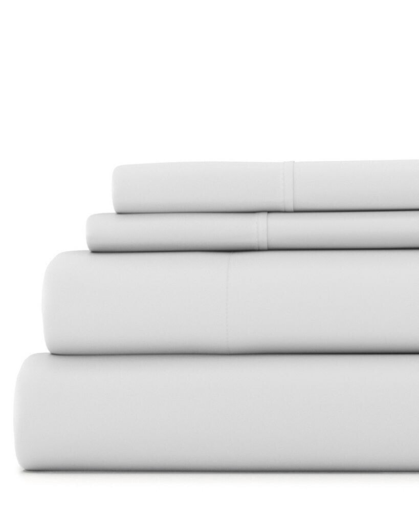 ienjoy Home home Collection 4 Piece Rayon Bed Sheet Set, Twin
