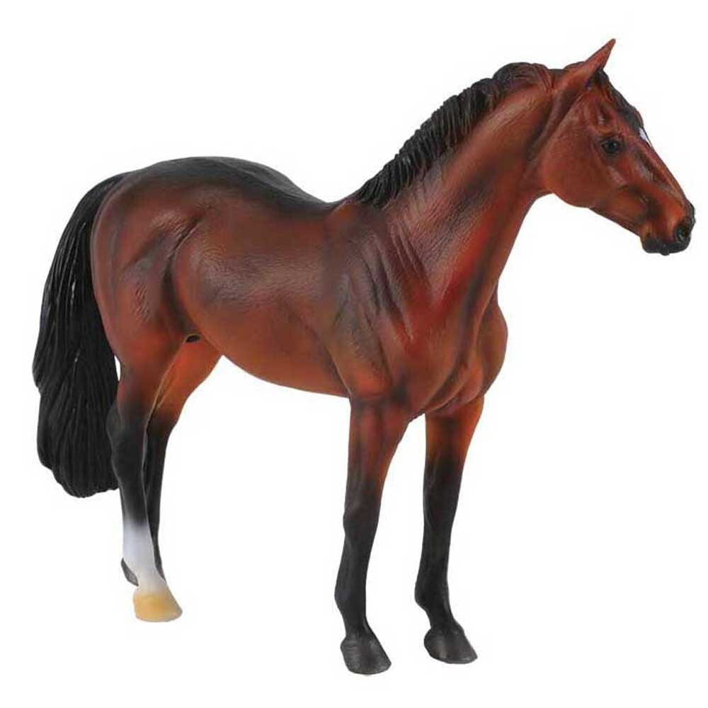 COLLECTA Dark Brown Hanoverian Stallion Figure