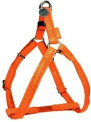 Zolux Adjustable Mac Leather 10mm Harness - Orange