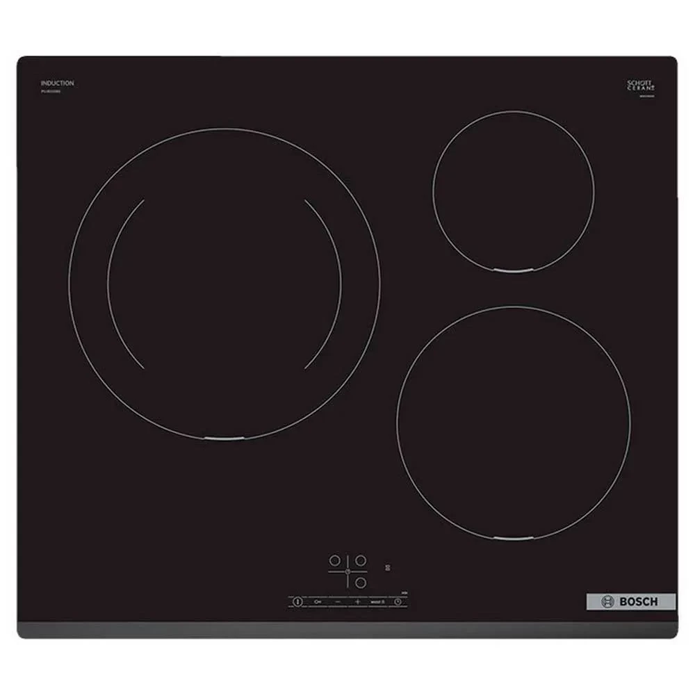 BOSCH PUJ631BB5E induction hob 60 cm 3 burners