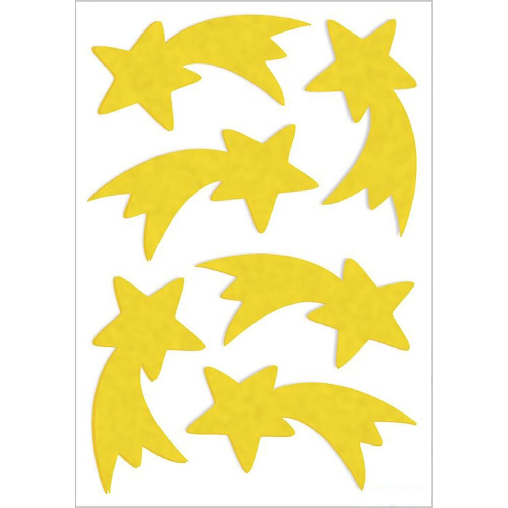BANDAI Sticker Magic Christmas Star.Felt Yellow