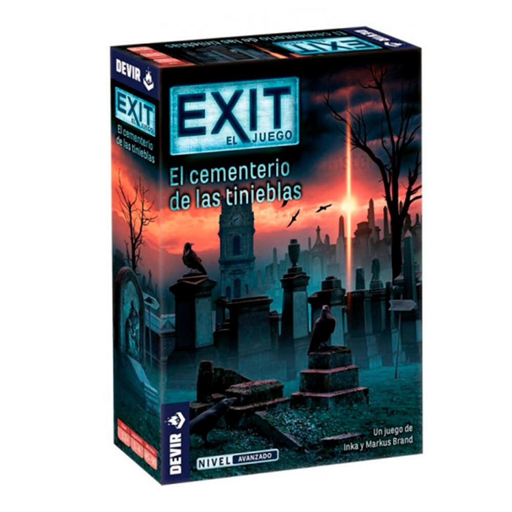 DEVIR Exit El Cementerio De Las Tinieblas Spanish Board Game