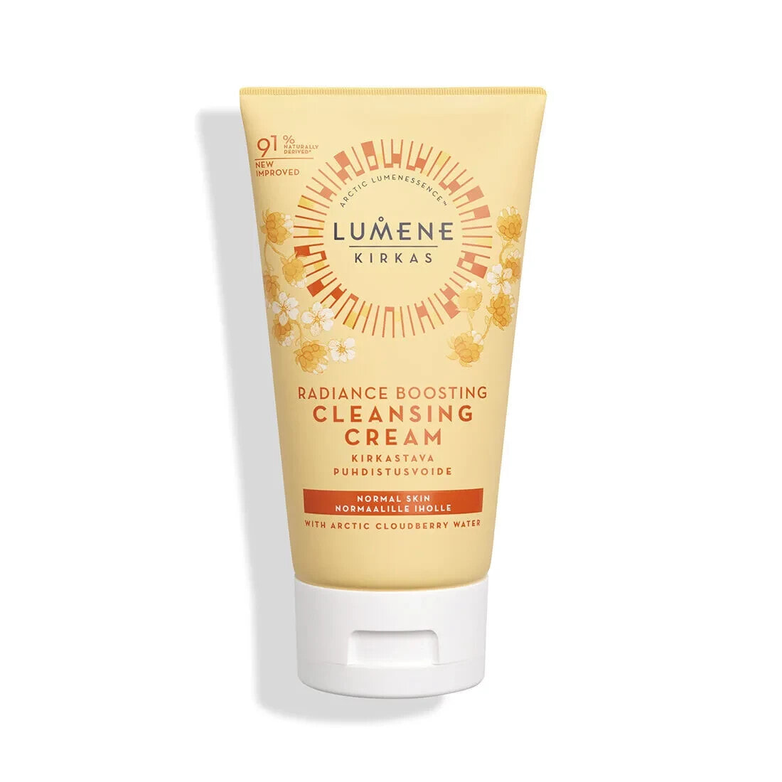 Lumene Radiance Boosting Cleansing Cream Придающий сияние очищающий крем для умывания для нормальной кожи 150 мл