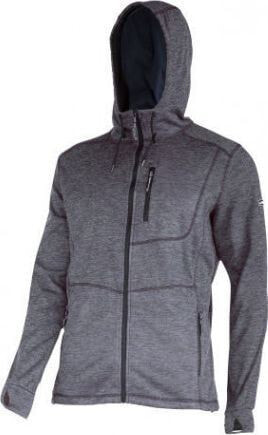 Lahti Pro GRAY, "XL", CE, LAHTI HOODED ZIP SWEATSHIRT