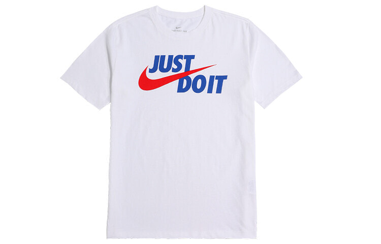 Nike Just Do It 大Logo短袖T恤 男款 白色 / Футболка Nike Just Do It LogoT AR5007-106