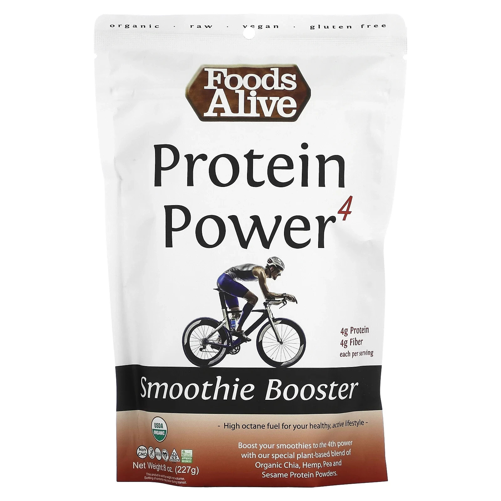 Protein Power 4/Powder, 8 oz (227 g)