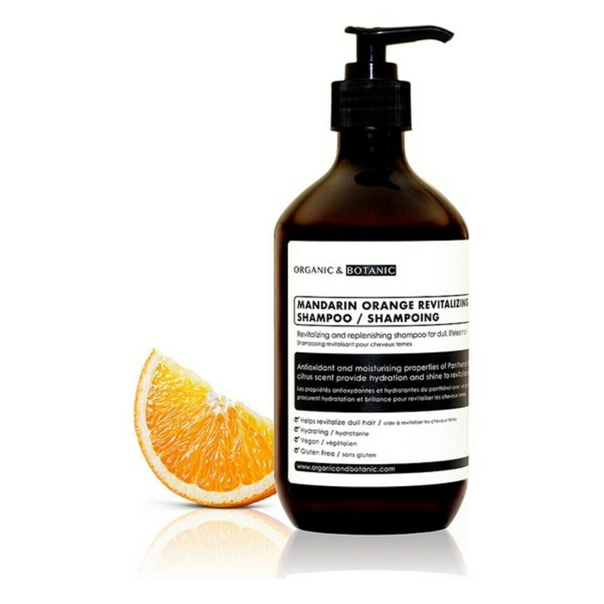 Ревитализирующий шампунь Organic & Botanic Mandarin Orange 500 ml
