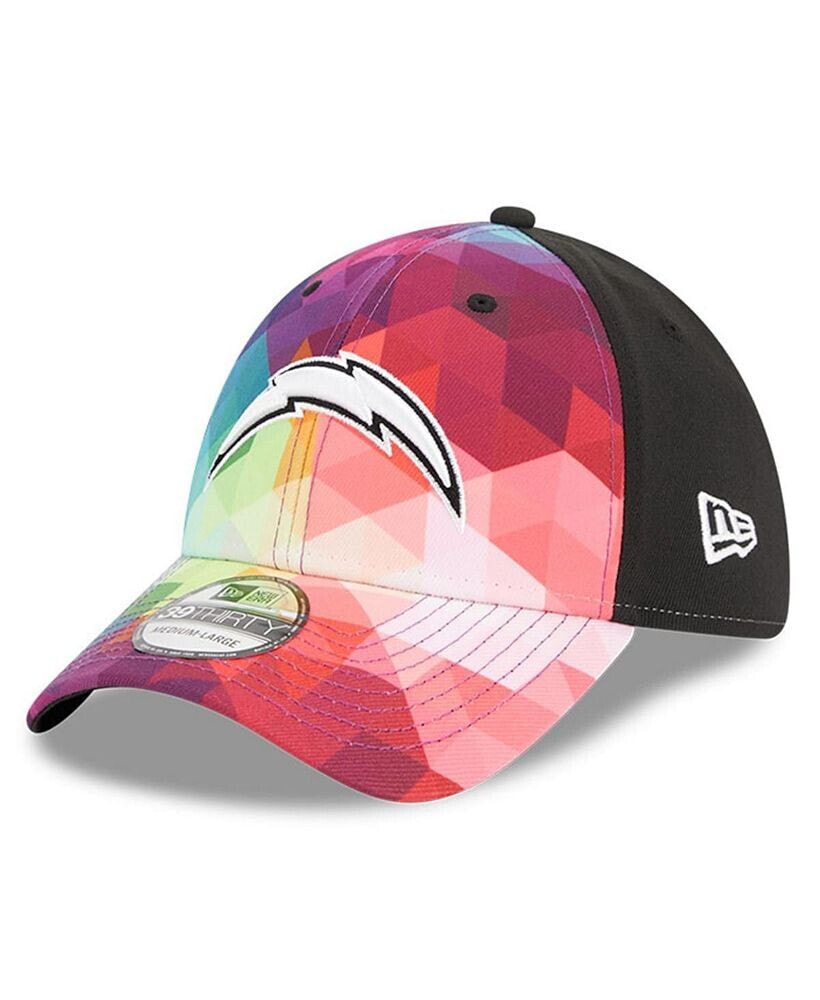 New Era men's and Women's Multicolor, Black Los Angeles Chargers 2023 NFL Crucial Catch 39THIRTY Flex Hat