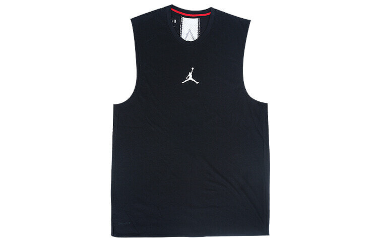 Jordan 速干篮球训练运动背心 男款 黑色 / Баскетбольная майка Jordan Trendy_Clothing Workout CU1025-010