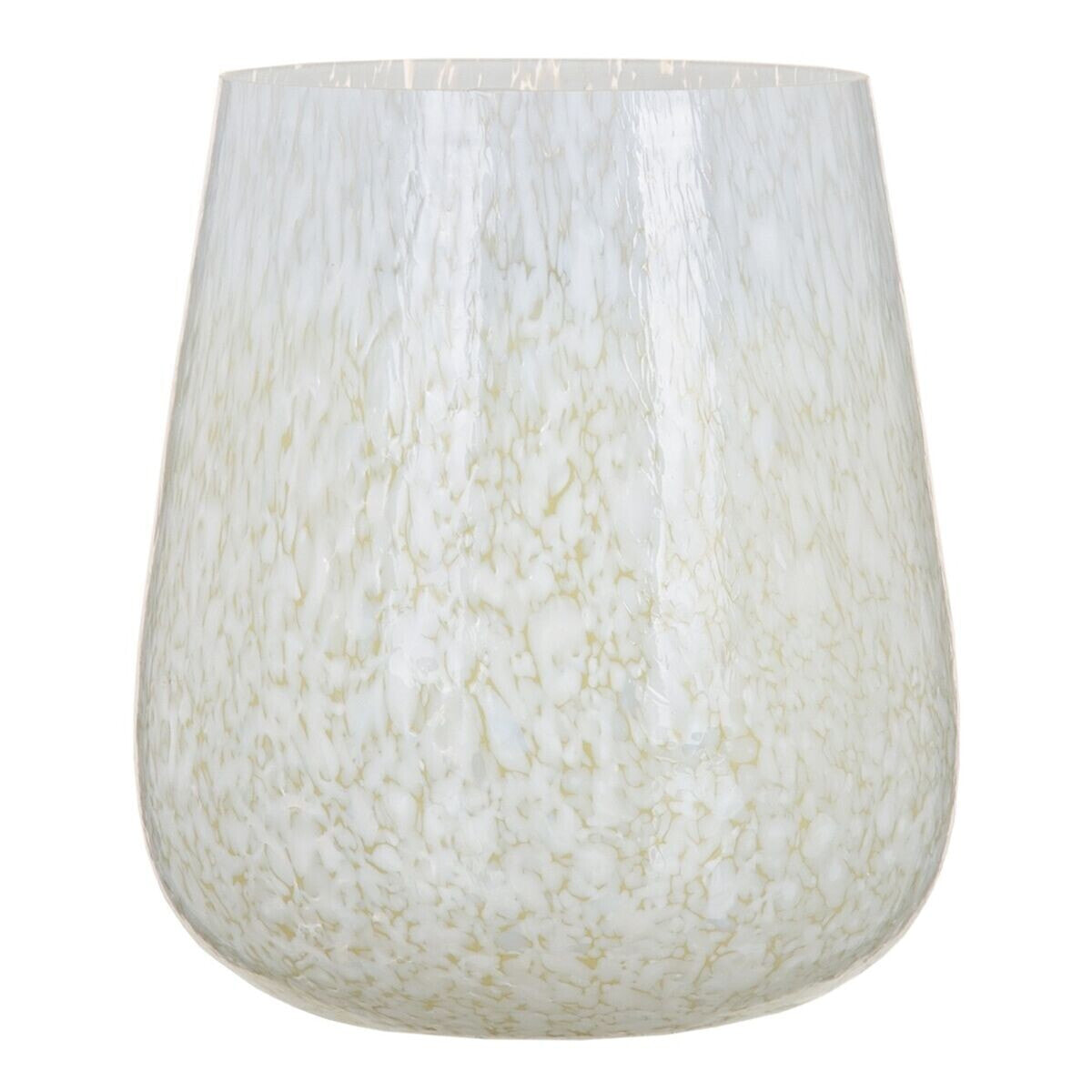 Candleholder Crystal White 13 x 13 x 15 cm