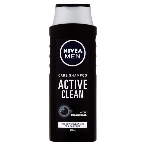 Nivea Men Active Clean Shampoo Мужской шампунь для ежедневного применения 400 мл