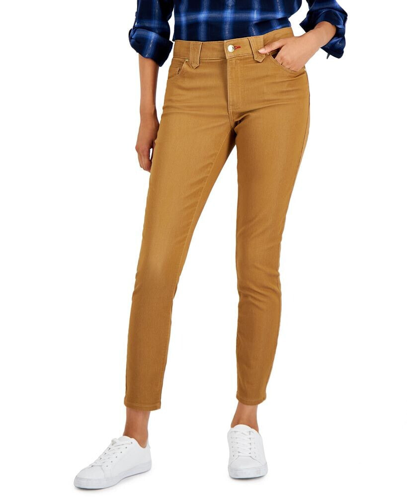 Tommy Hilfiger women's TH Flex Waverly Sateen Skinny Pants