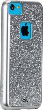 Case-Mate Case-mate Glimmer, Cover, Apple, iPhone 5C, Silver