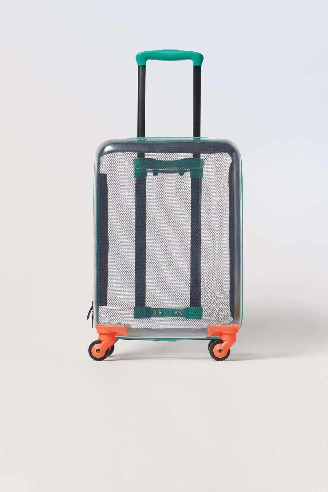 Transparent suitcase