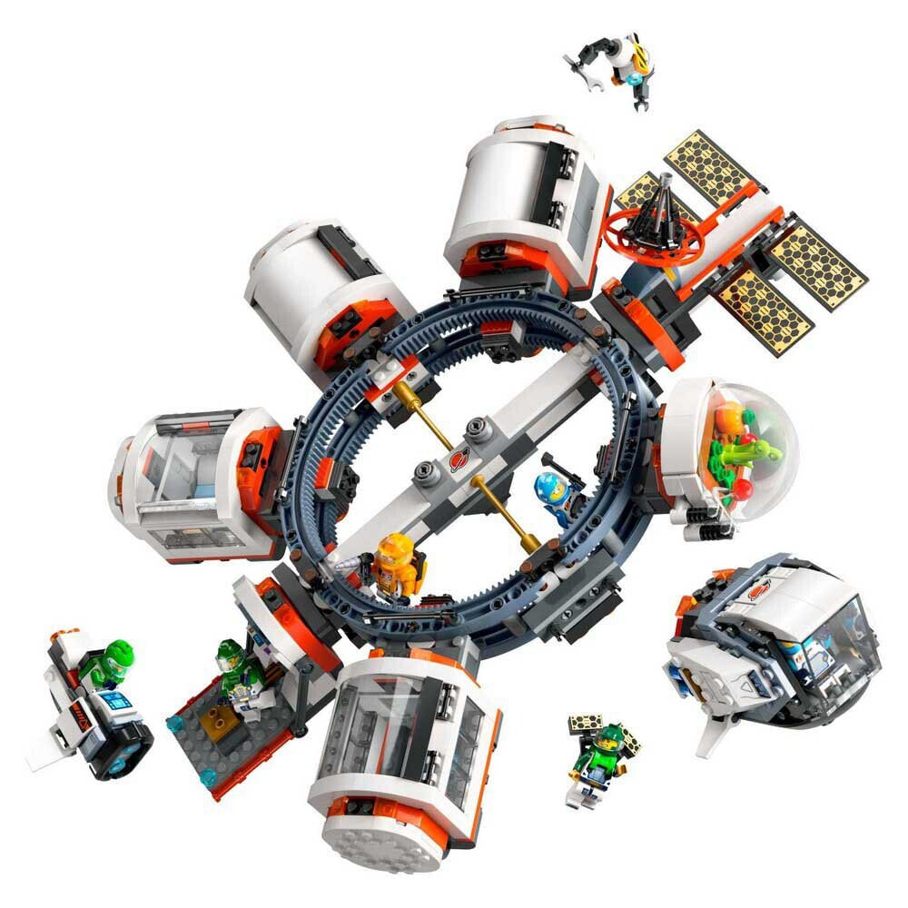 LEGO Modular Space Station Construction Game