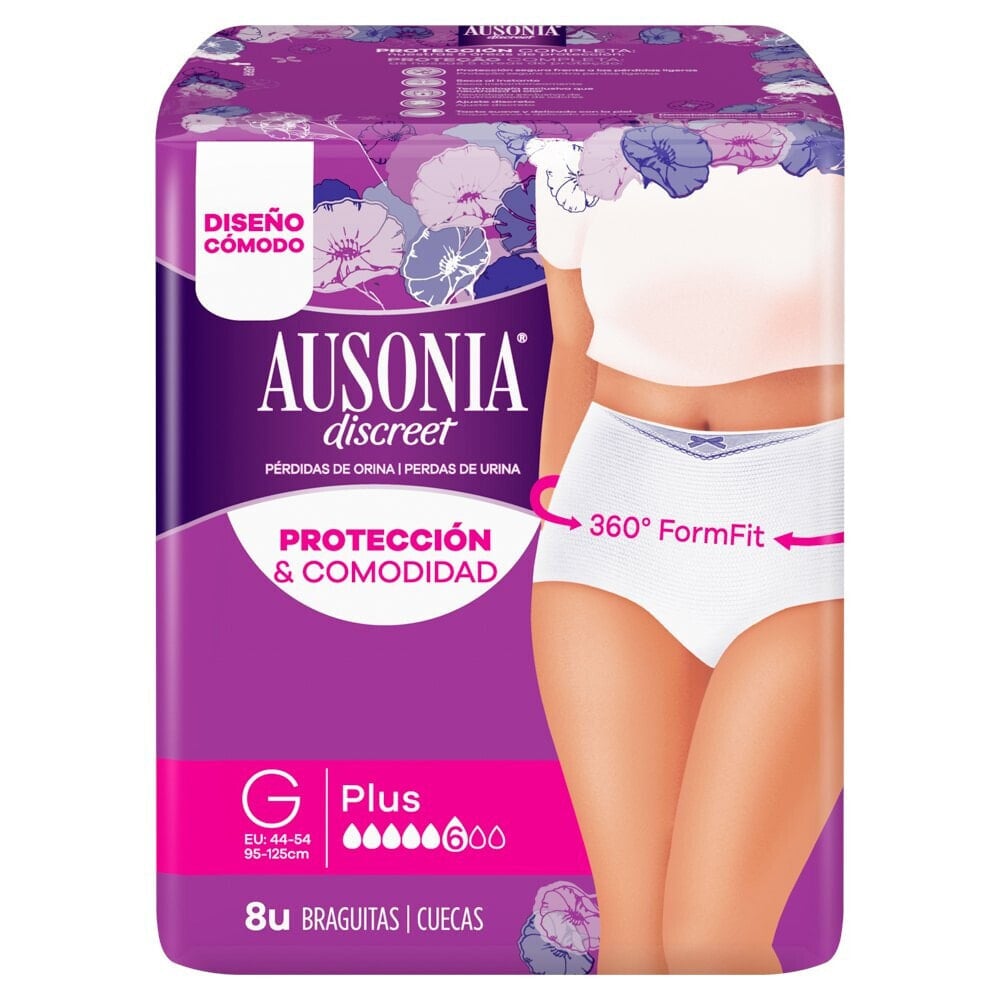 AUSONIA Discreet Pants Plus Tg 8 Units Compresses