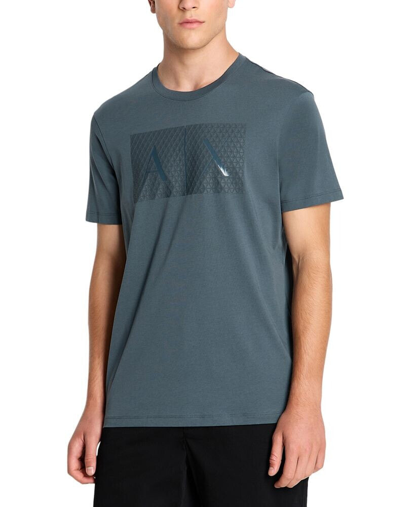 A|X Armani Exchange men's Foundation Triangulation T-Shirt