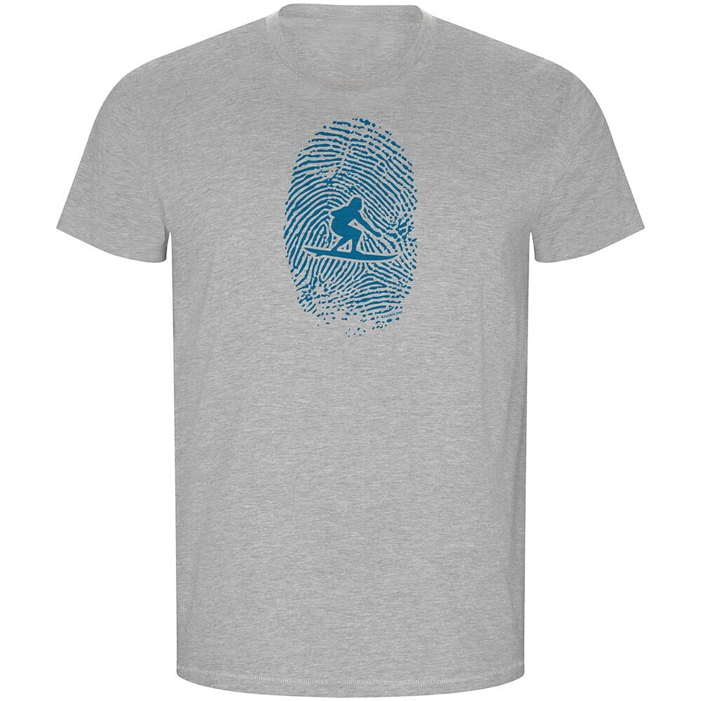 KRUSKIS Surfer Fingerprint ECO Short Sleeve T-Shirt