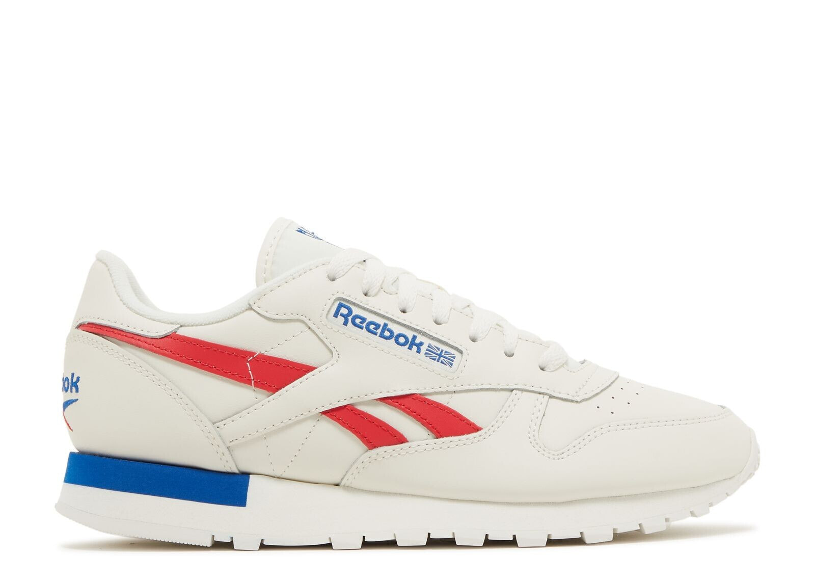 Classic Leather 'My Name Is - White Red Blue'