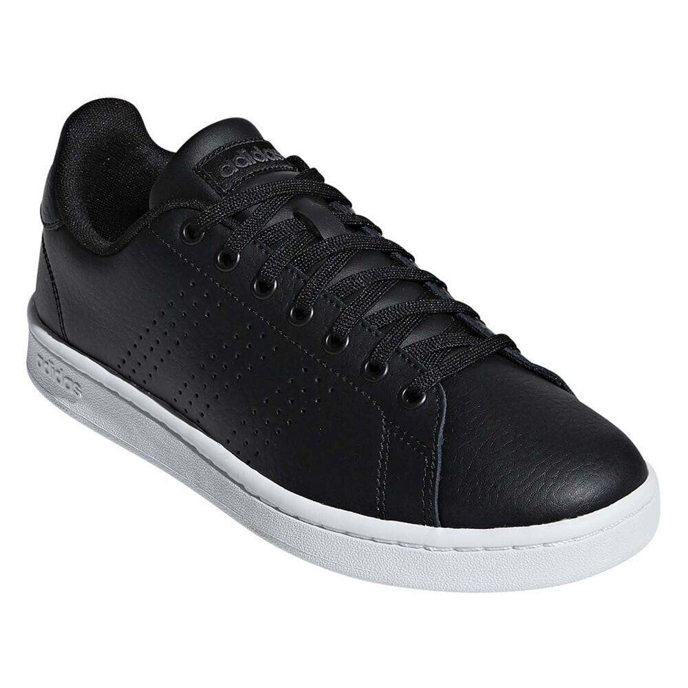 Adidas advantage best sale all black