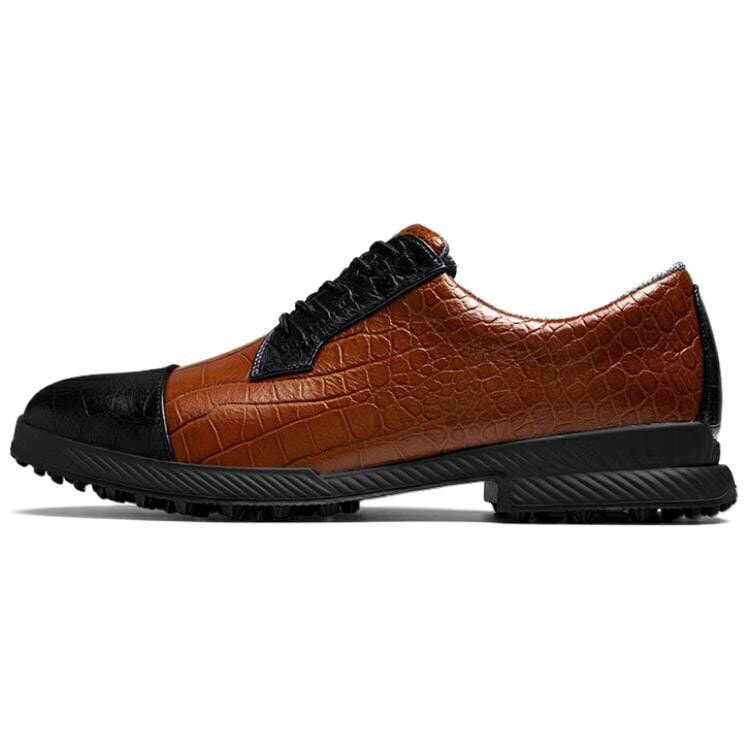 PGM Golf Shoes Men Low-Top Brown