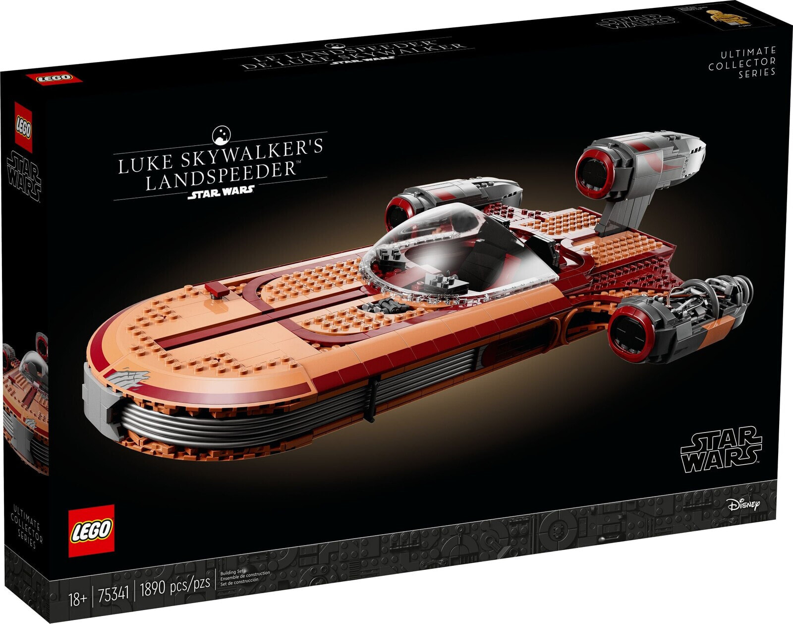 Конструктор Lego Star Wars 75341 Лендспидер Люка Скайуокера