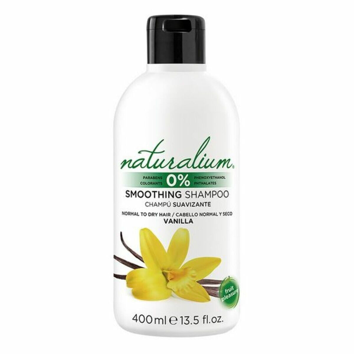 Moisturizing Shampoo Naturalium 400 ml Vanilla