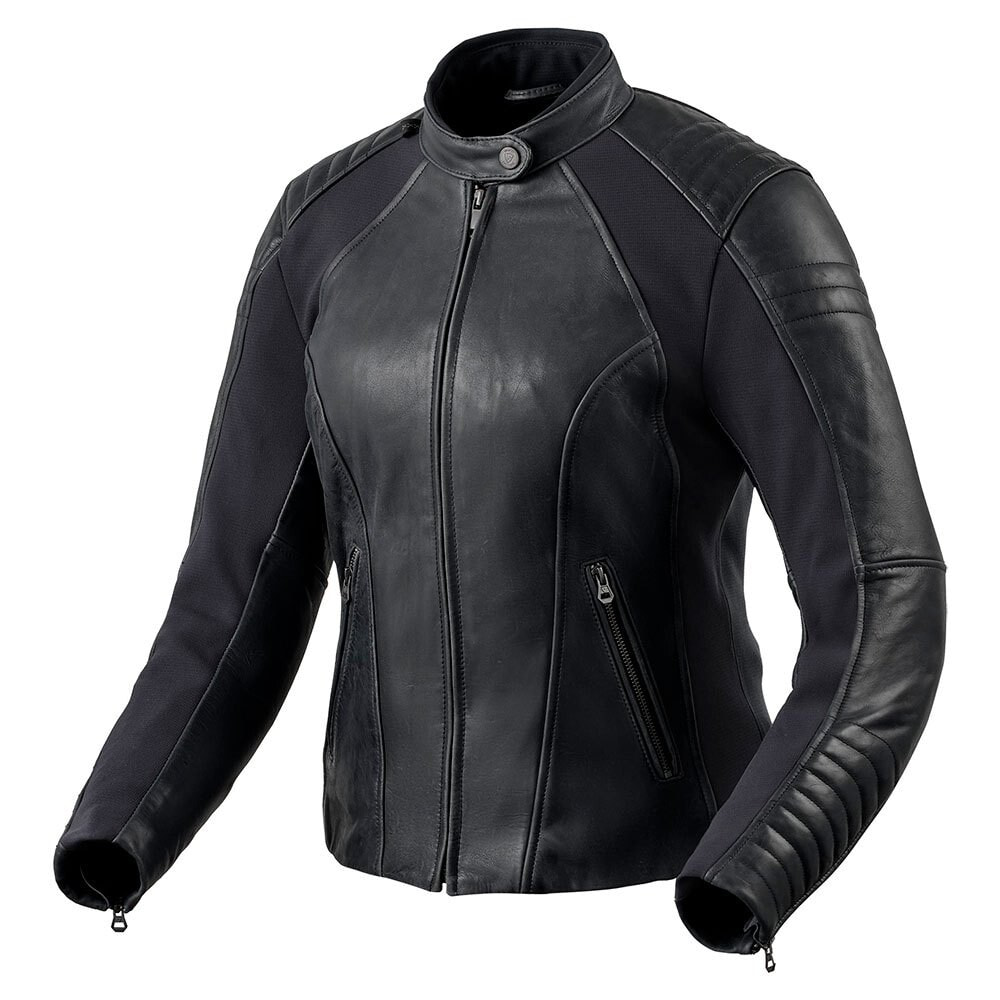 REVIT Coral Leather Jacket