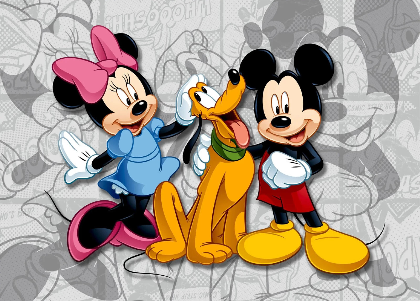 Poster Minnie & Micky Maus