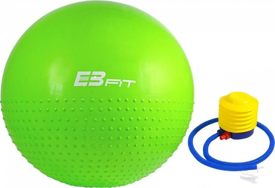 Eb Fit Gymnastic ball with a Half Fit 65cm massager
