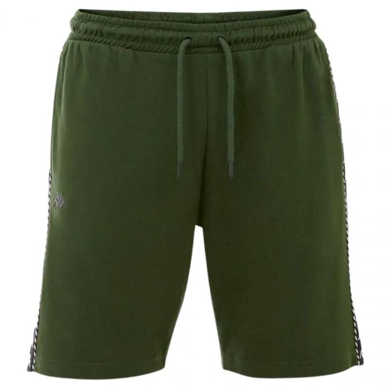 Мужские шорты спортивные зеленые Kappa ITALO M 309013 19-6311 shorts