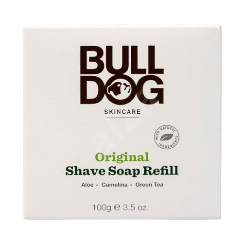 Bulldog Original Shave Soap Мыло для бритья с алоэ вера и зеленым чаем 100 мл
