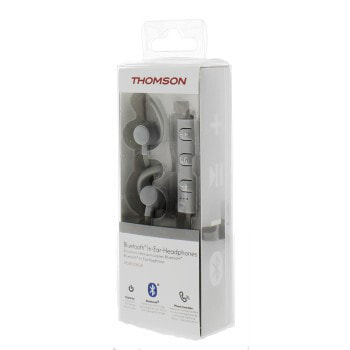 Thomson WEAR7208GR Гарнитура Вкладыши Bluetooth Серый 00132641