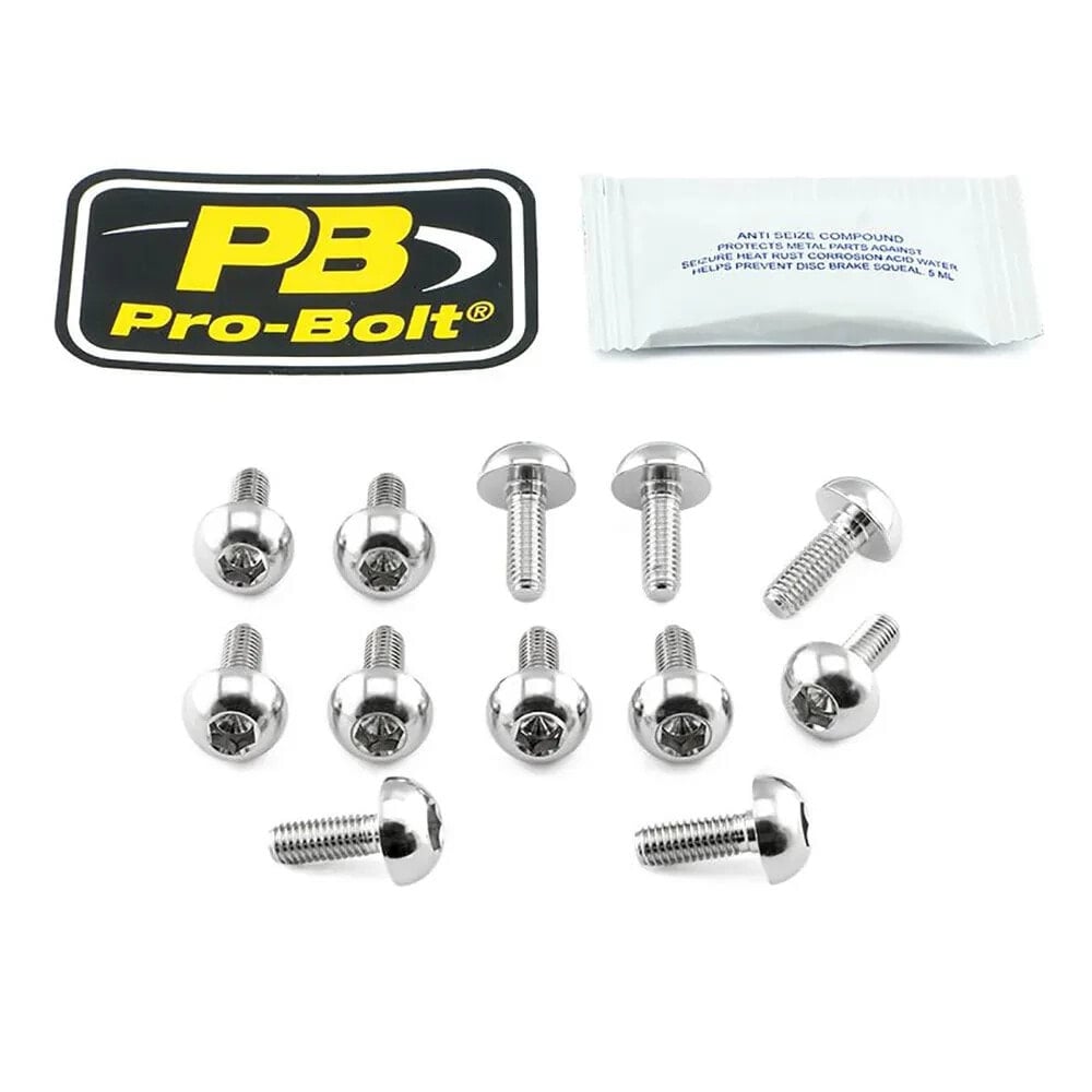 PRO BOLT SS12DISCHONFR Brake Disc Screws 12 units