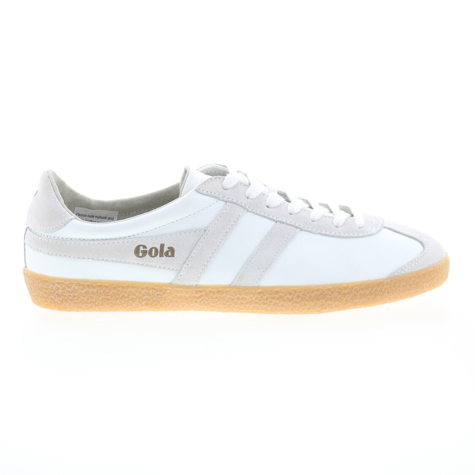 Gola Specialist Leather CMA598 Mens White Leather Lifestyle Sneakers Shoes 9