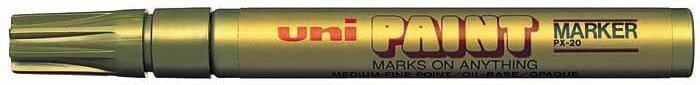 Карандашный маркер Uni Mitsubishi UNI OIL золотой (PX20 PLN)